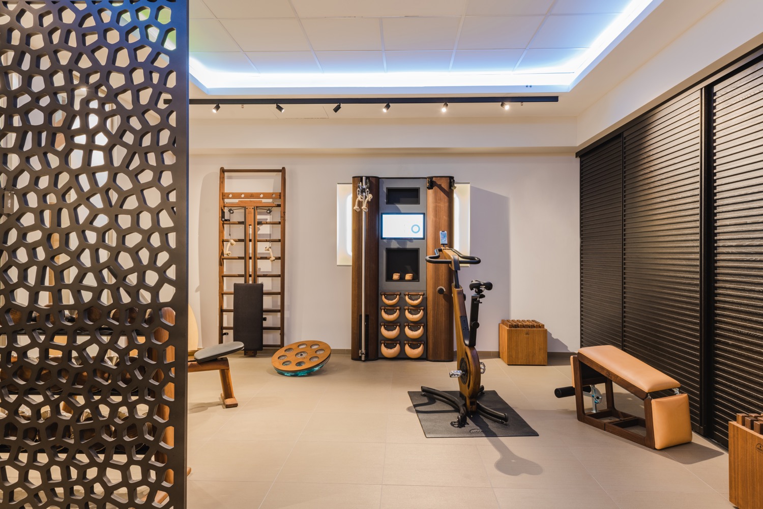 luxe fitness ruimte