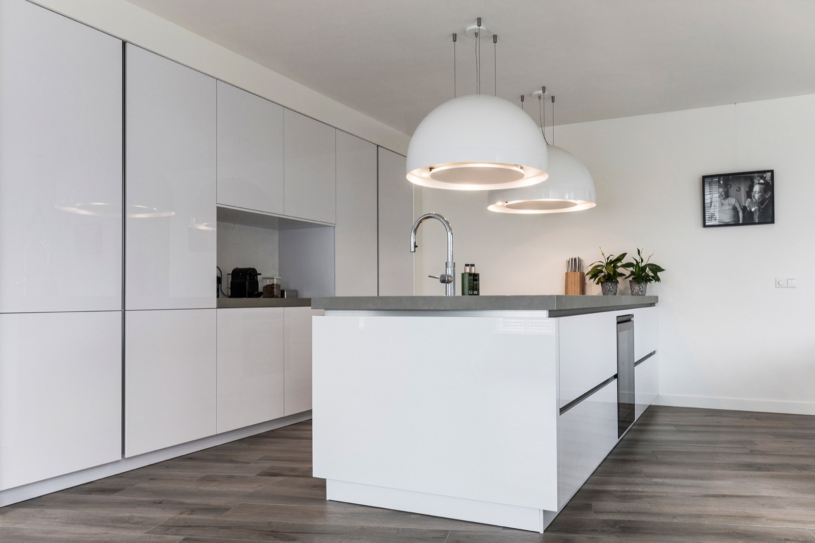 keuken met luxe afzuigkap