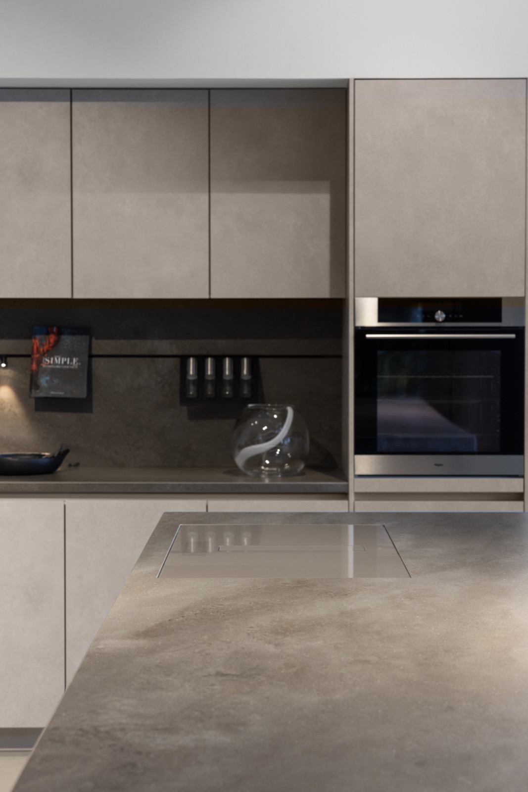 keuken met exclusieve werkbladafzuiging