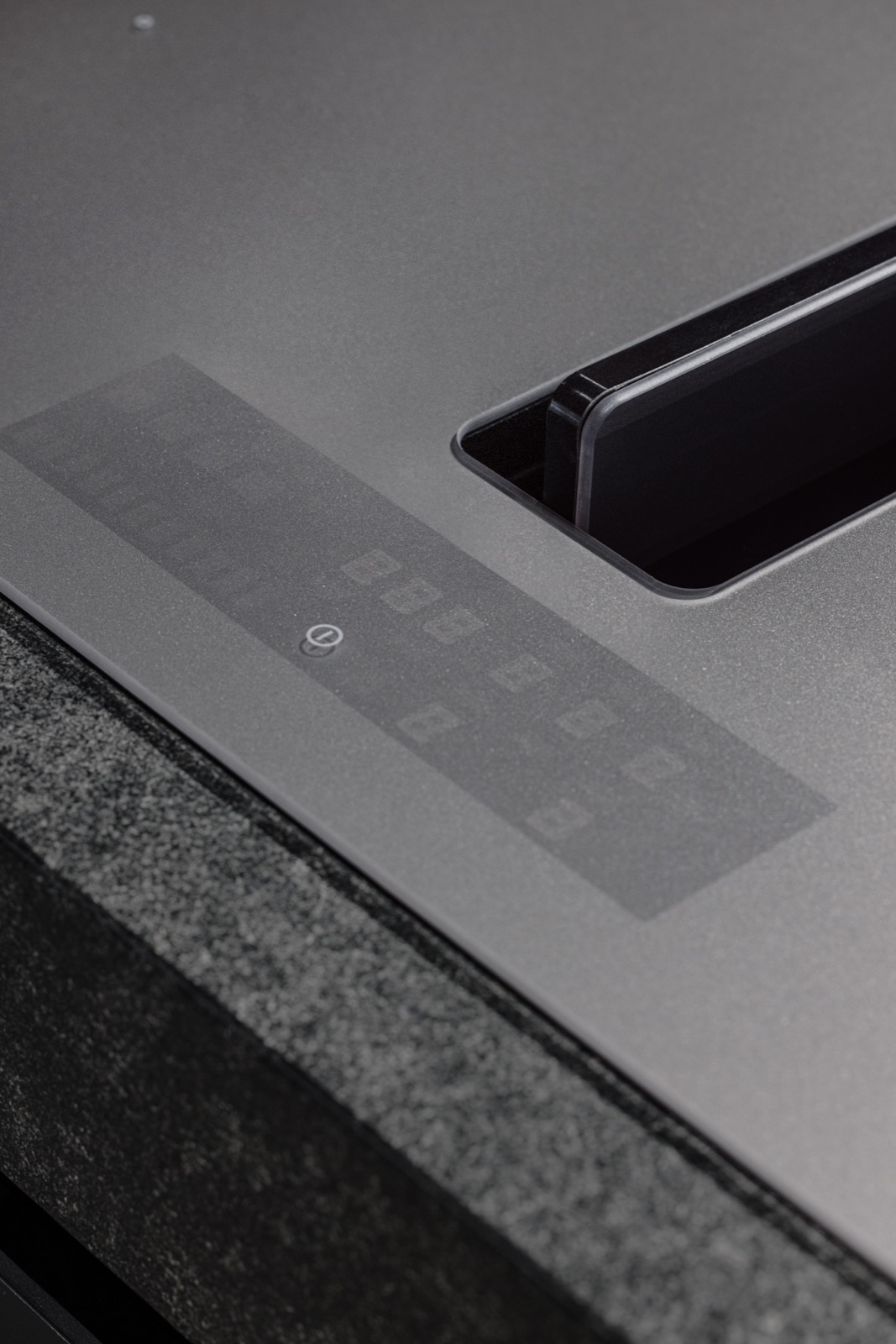 werkbladafzuiging met touchscreen