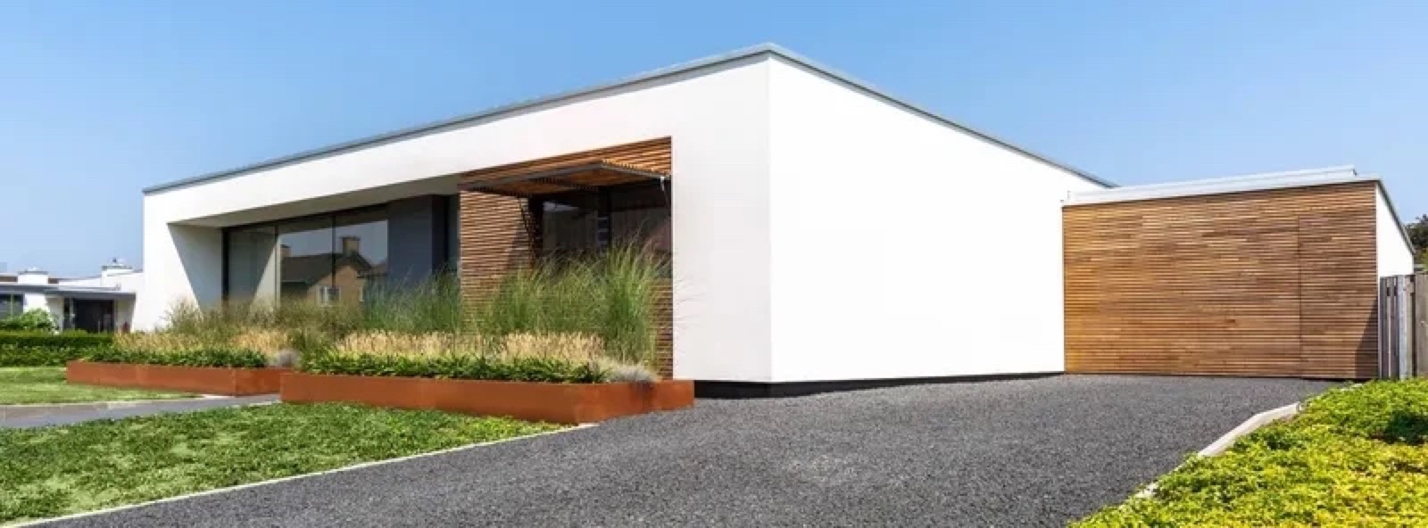 villa met geveldesign