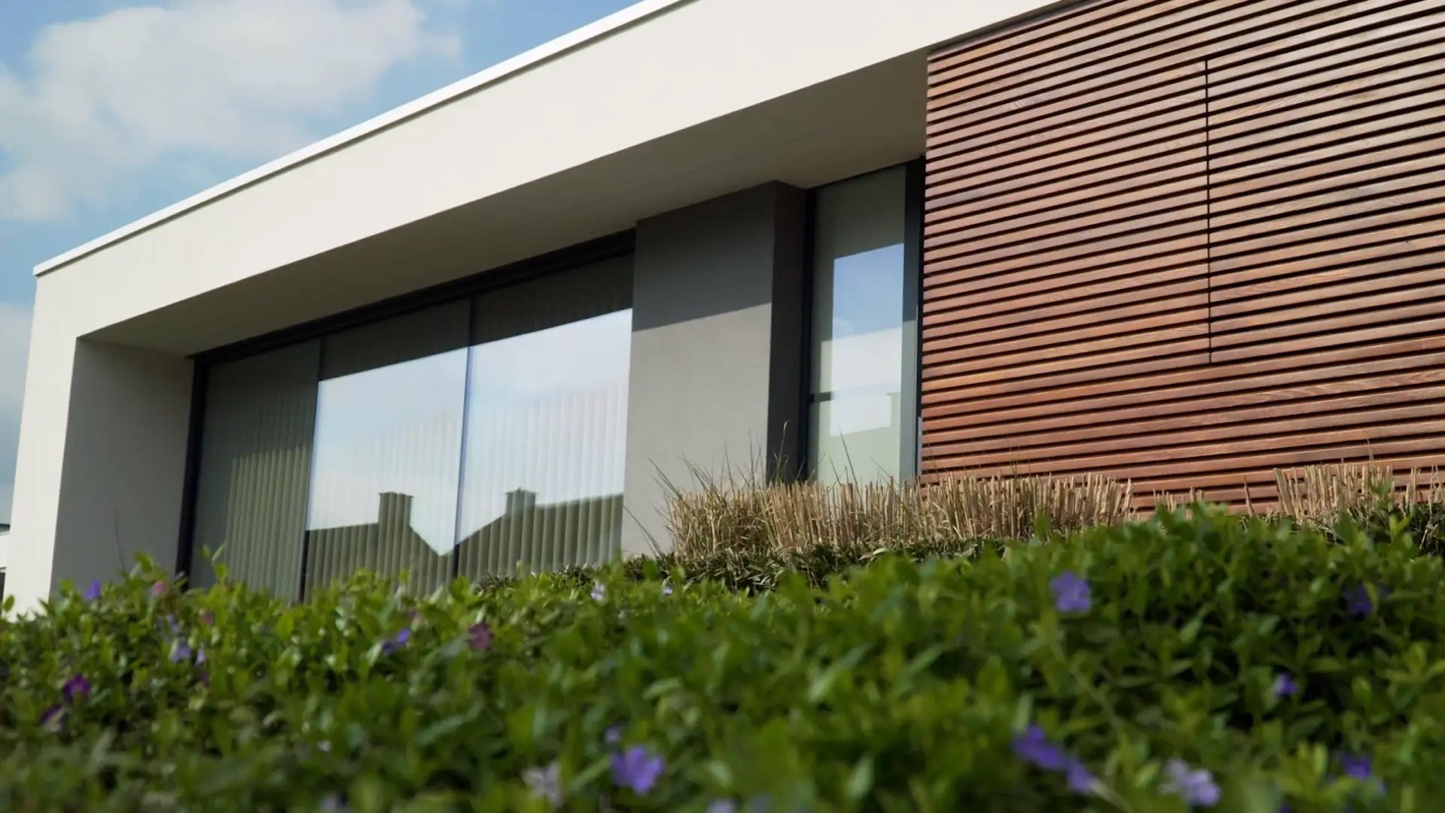 villa met luxe gevelafwerking