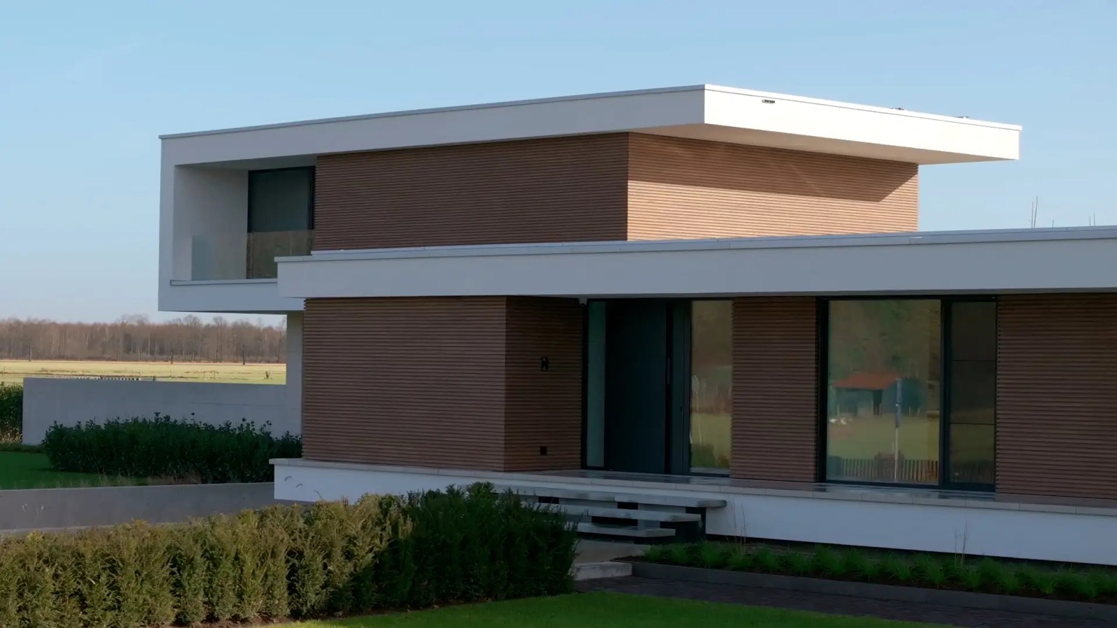 villa met design gevel