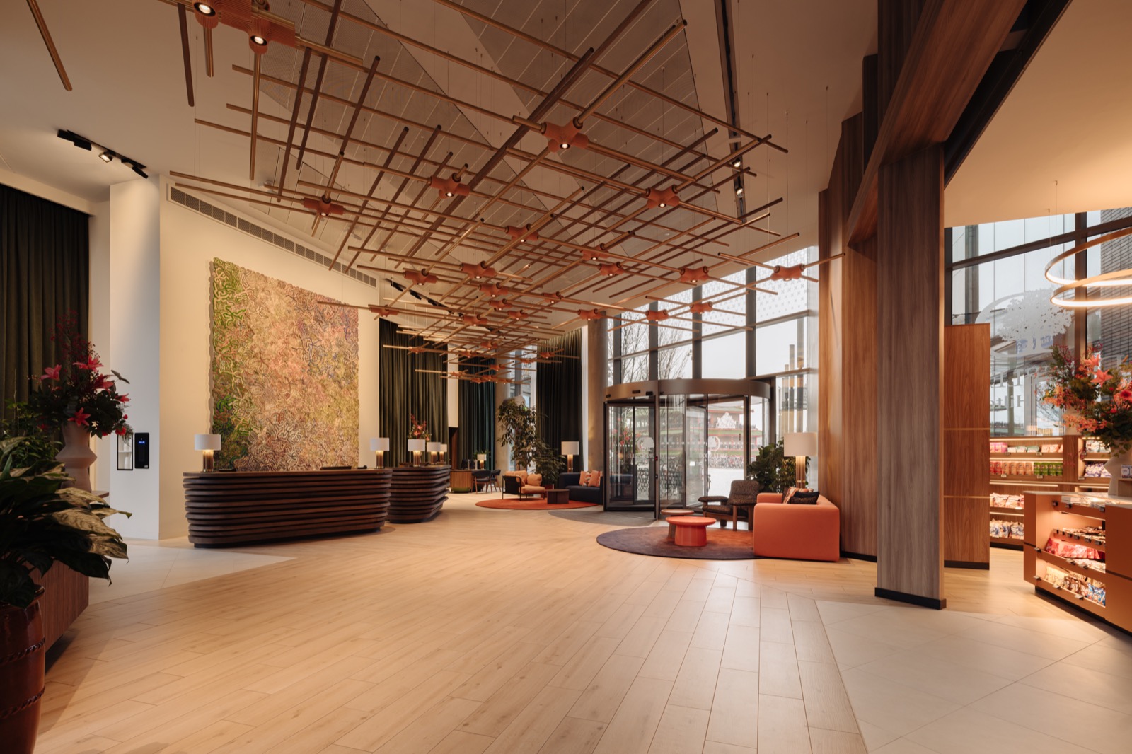 luxe interieur lobby hotel