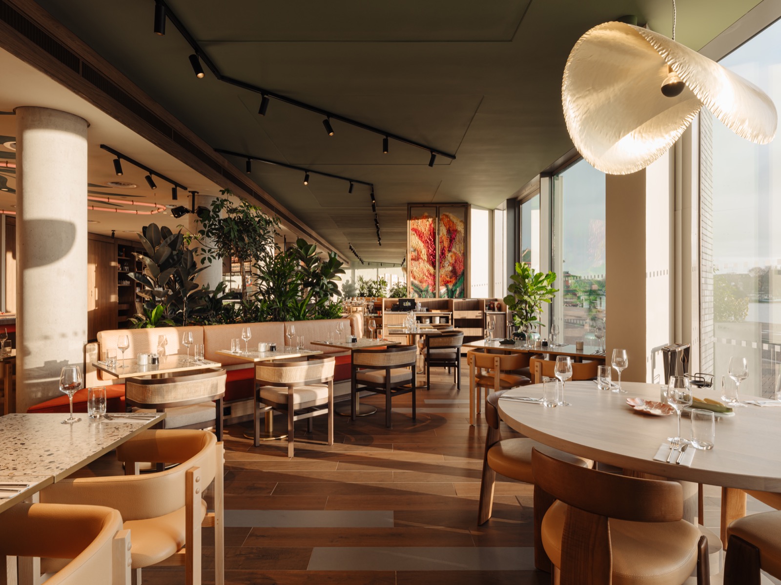 exclusief interieur in restaurant