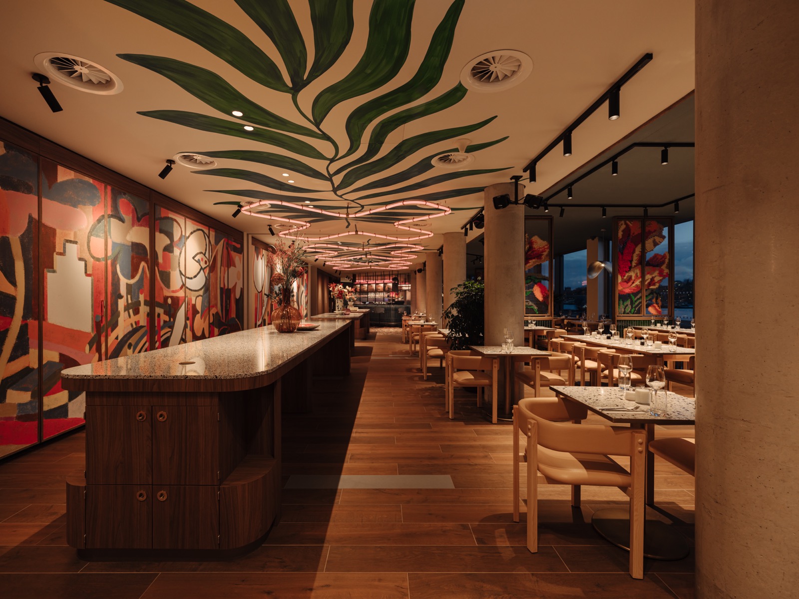 high-end interieur restaurant