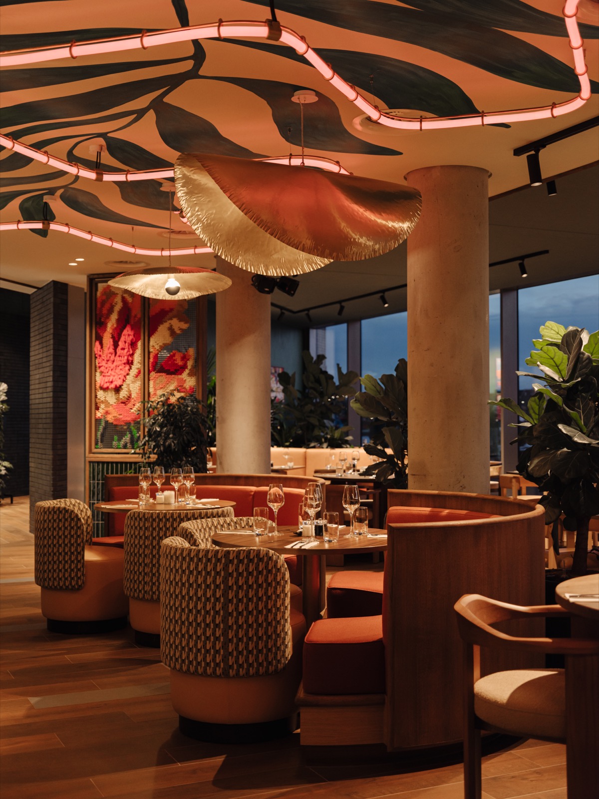 high-end interieur restaurant
