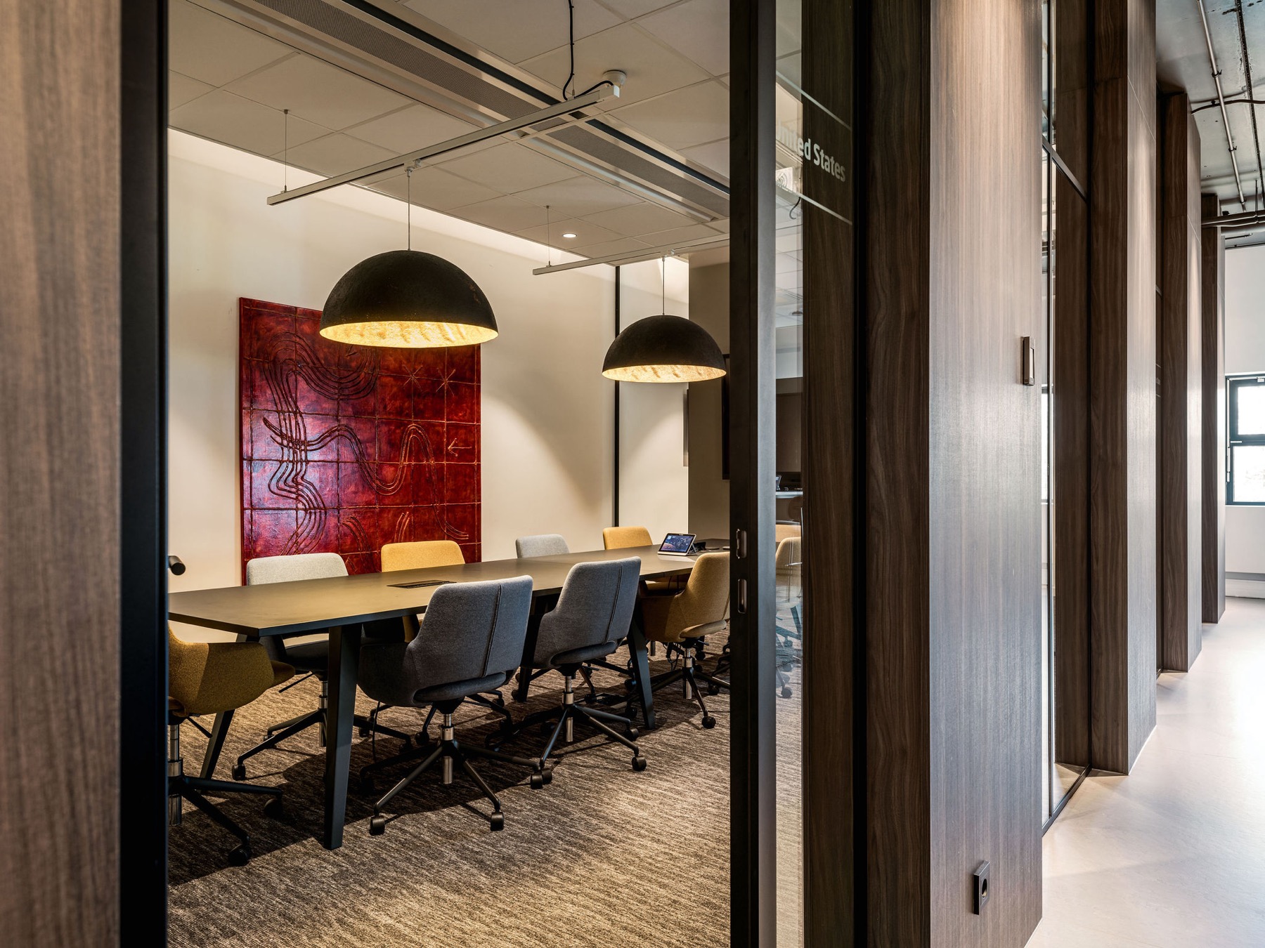 design interieur vergaderruimte