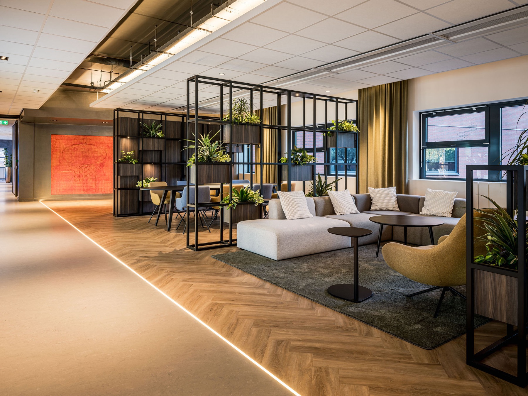 kantoor met exclusief interieur
