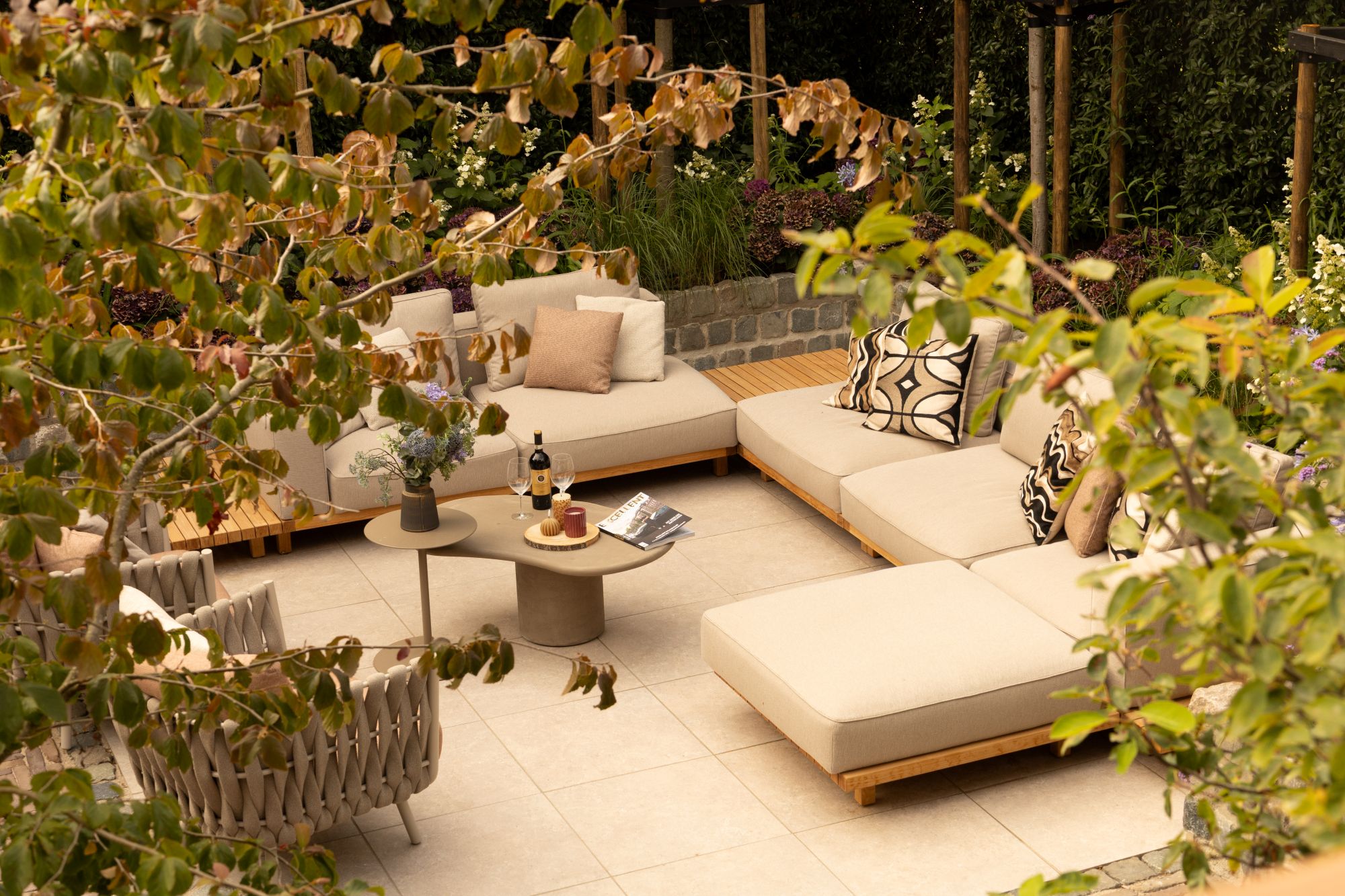 luxe loungeterras