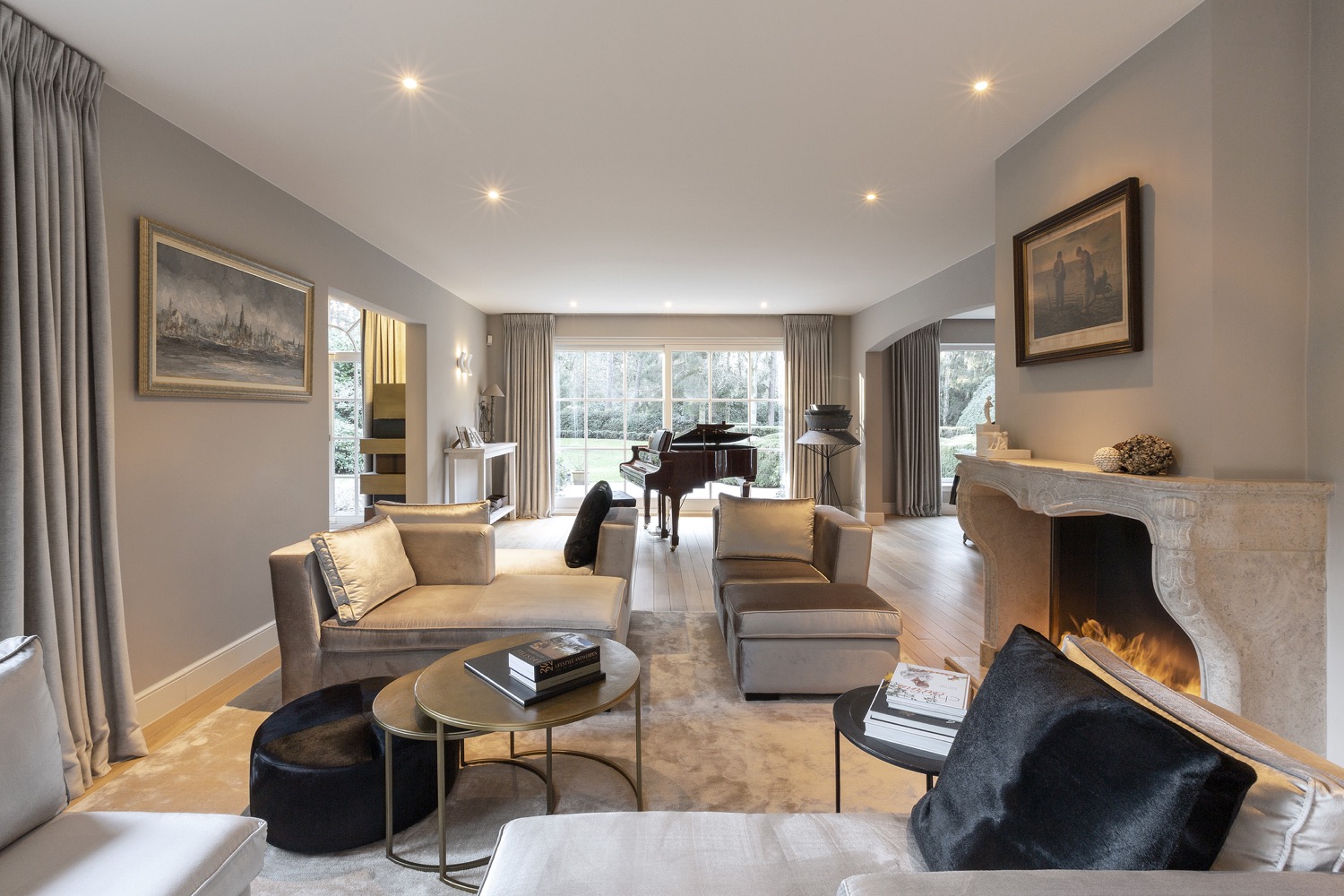 luxe woonkamer
