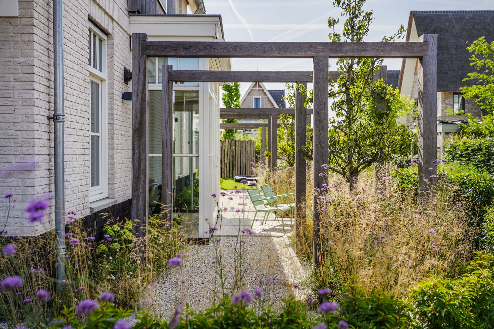 pergola in tuin