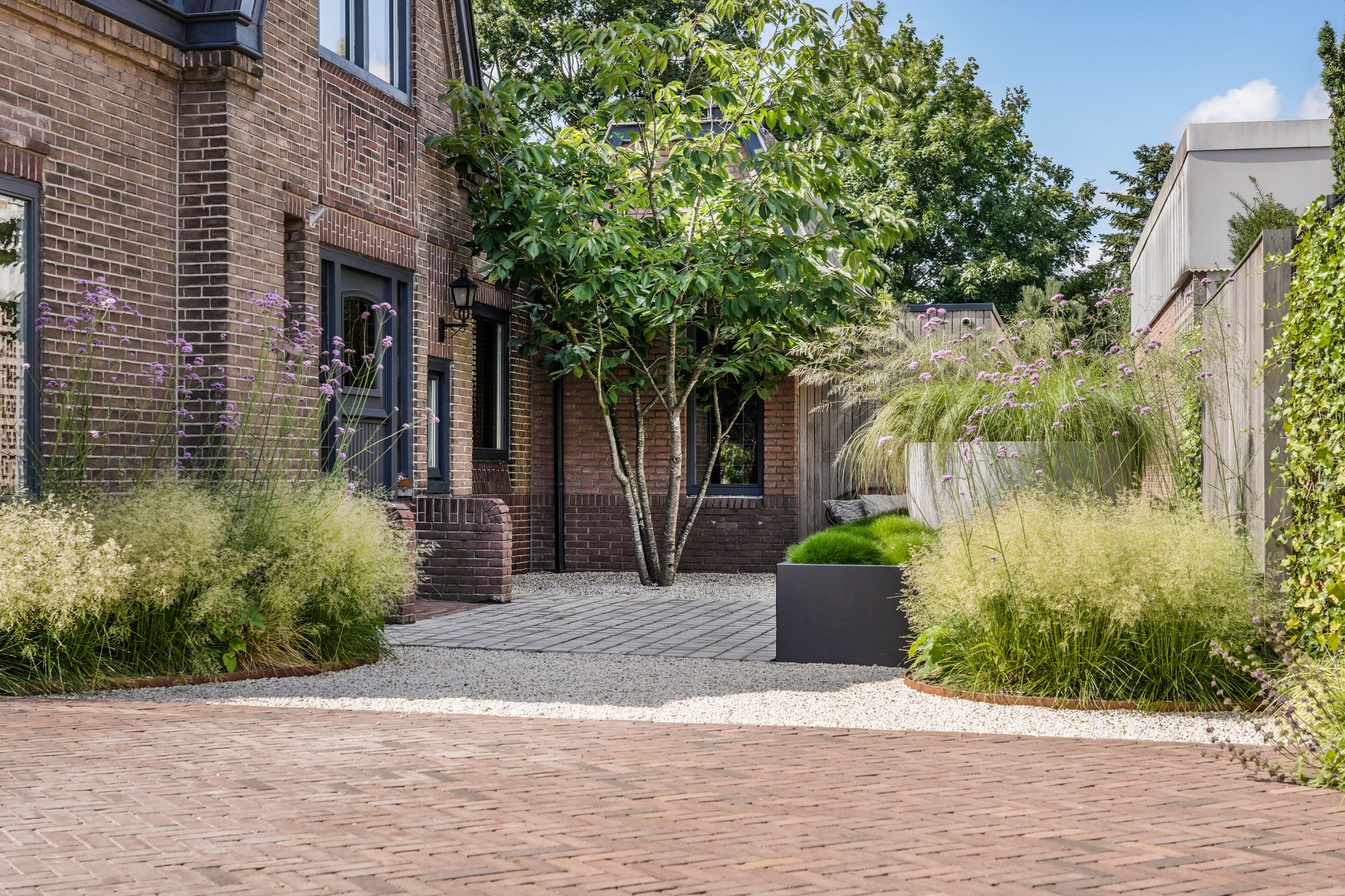 villa met tuin