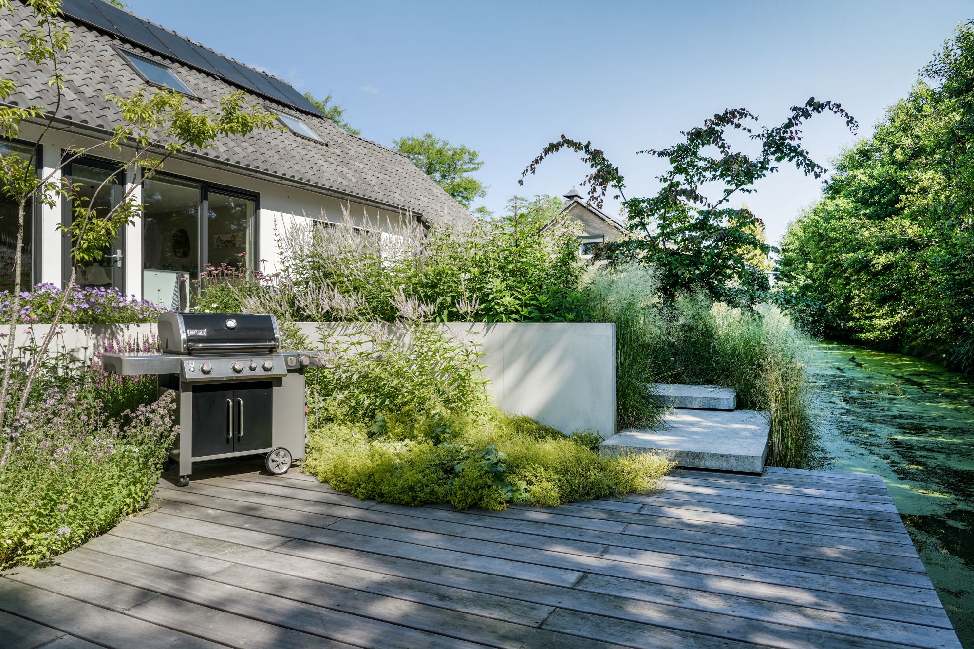 luxe vlonder terras