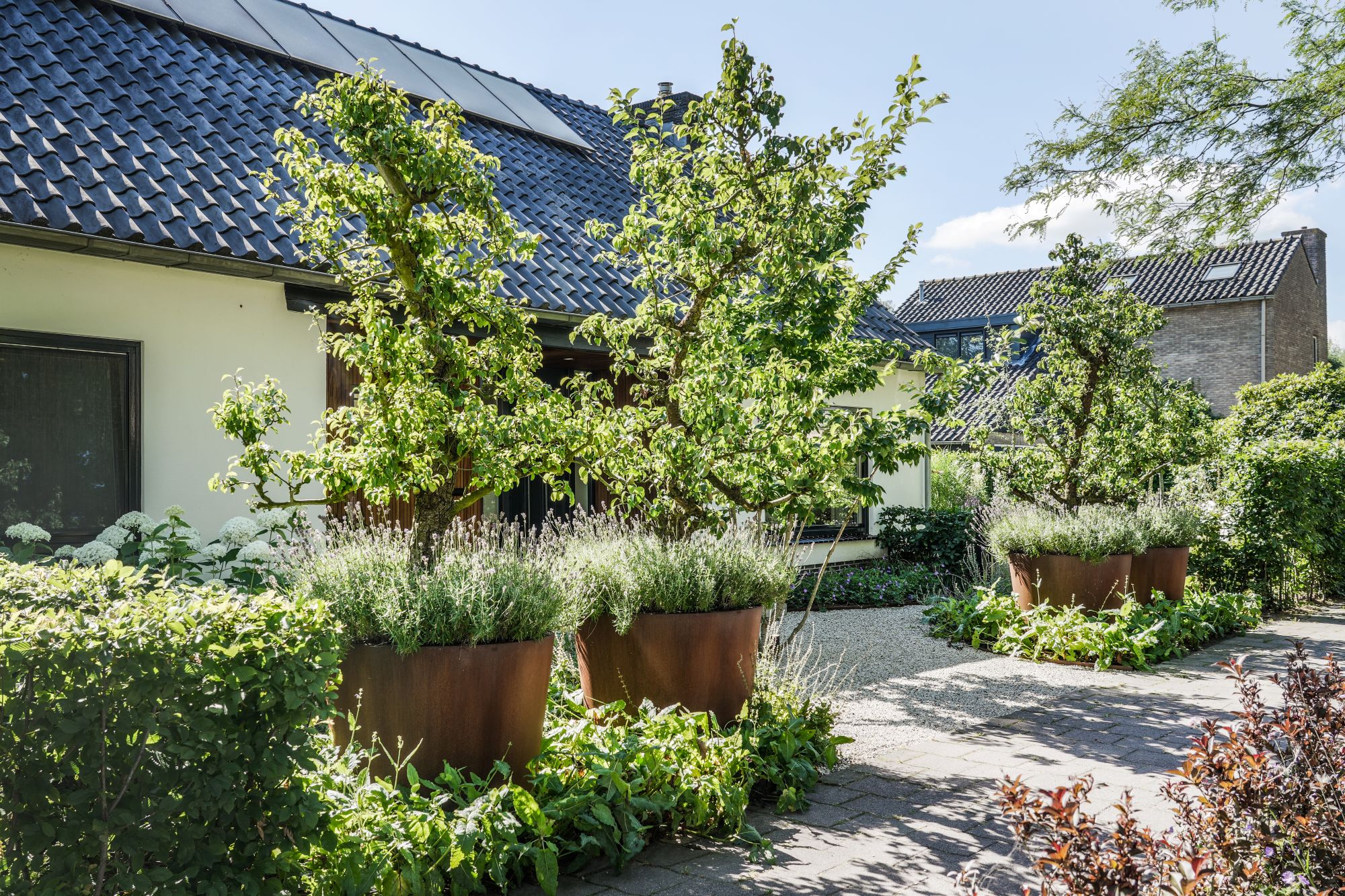 luxe voortuin