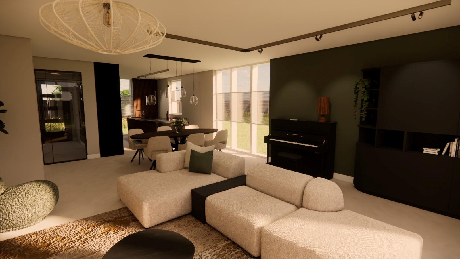luxe interieur woonkamer